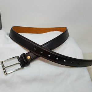 NWOT men's belt 36 deep brown